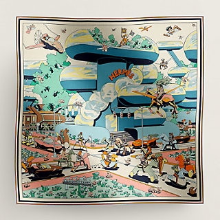 Hermès Locomotion shawl 140 | Hermès Mainland China